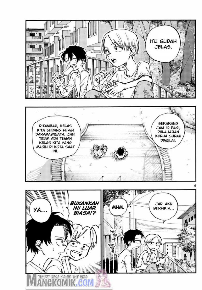 Yofukashi no Uta — Chapter 133, halaman 6
