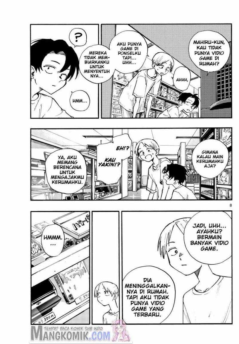 Yofukashi no Uta — Chapter 133, halaman 8