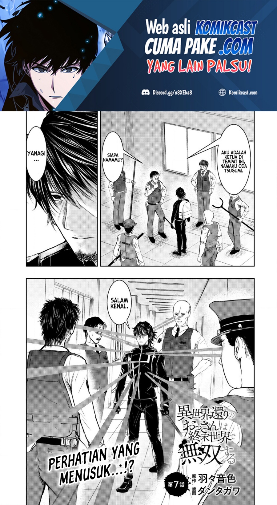 Isekai Kaeri no Ossan wa Shuumatsu de Sekai de Musou Suru — Chapter 7, halaman 2