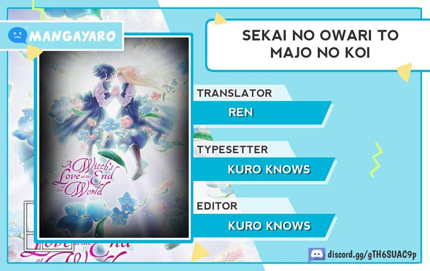 Sekai no Owari to Majo no Koi — Chapter 10, halaman 1