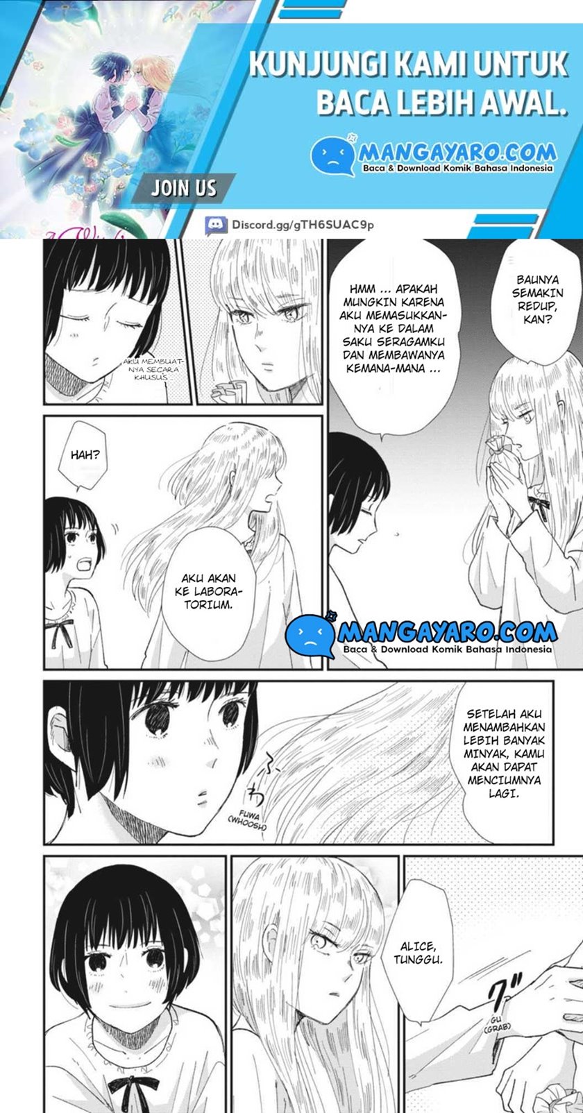 Sekai no Owari to Majo no Koi — Chapter 8.5, halaman 4