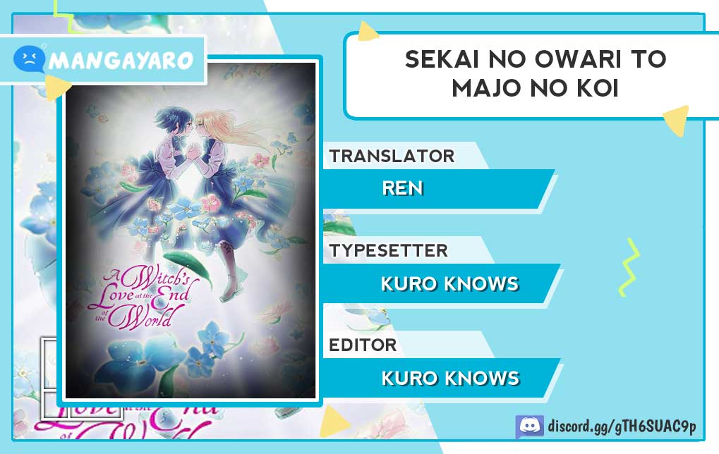 Sekai no Owari to Majo no Koi — Chapter 3, halaman 1