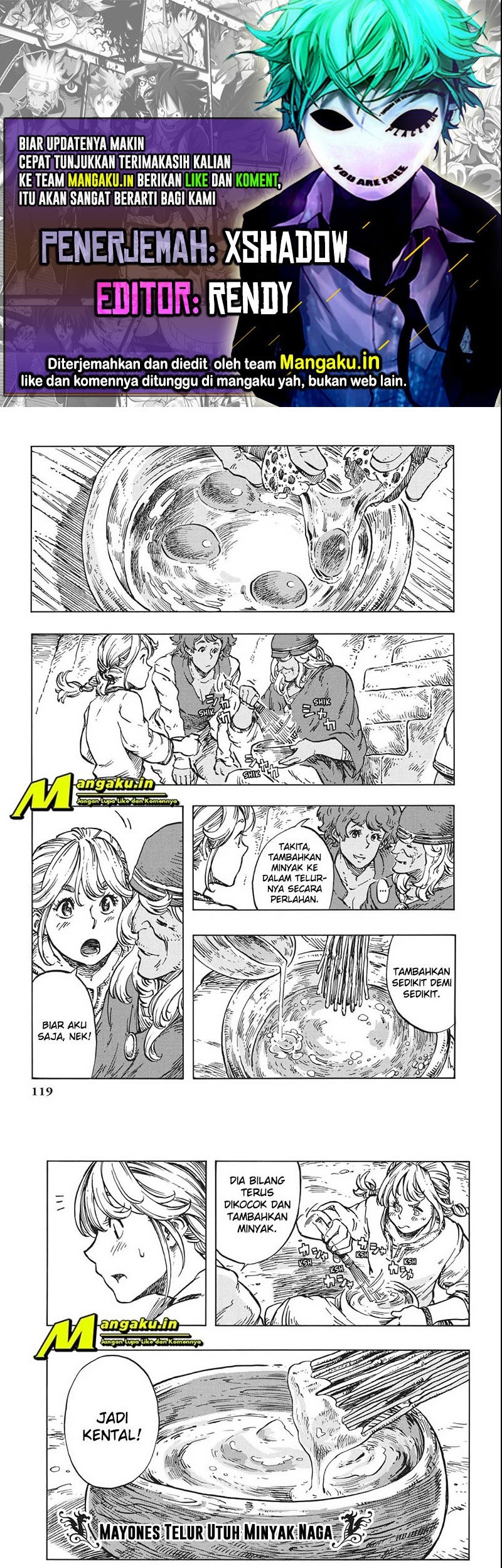 Kuutei Dragons — Chapter 15.2, halaman 1