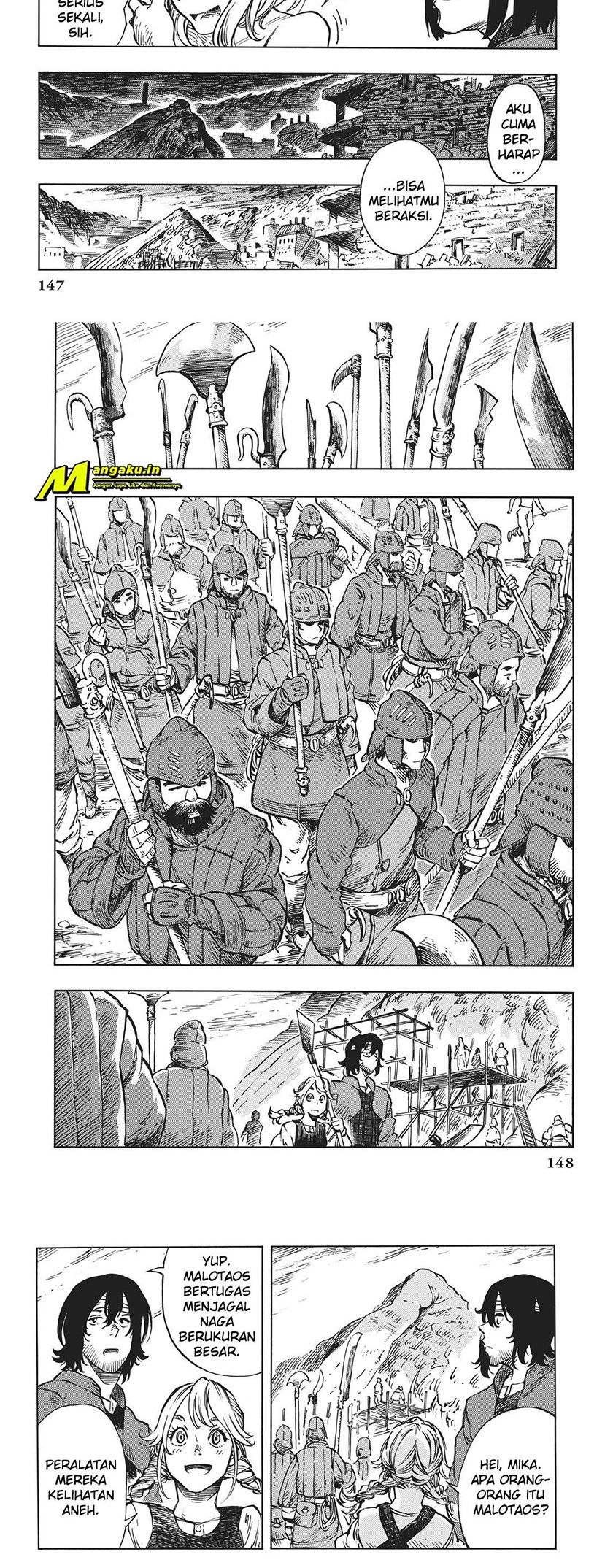 Kuutei Dragons — Chapter 10.1, halaman 6