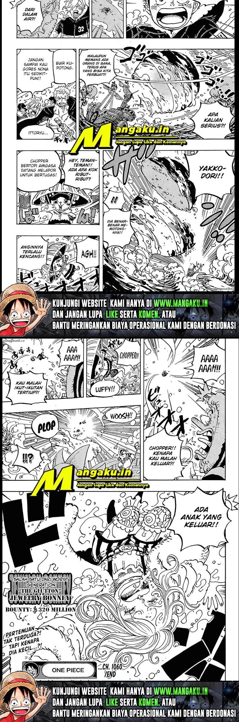 One Piece — Chapter 1060, halaman 11