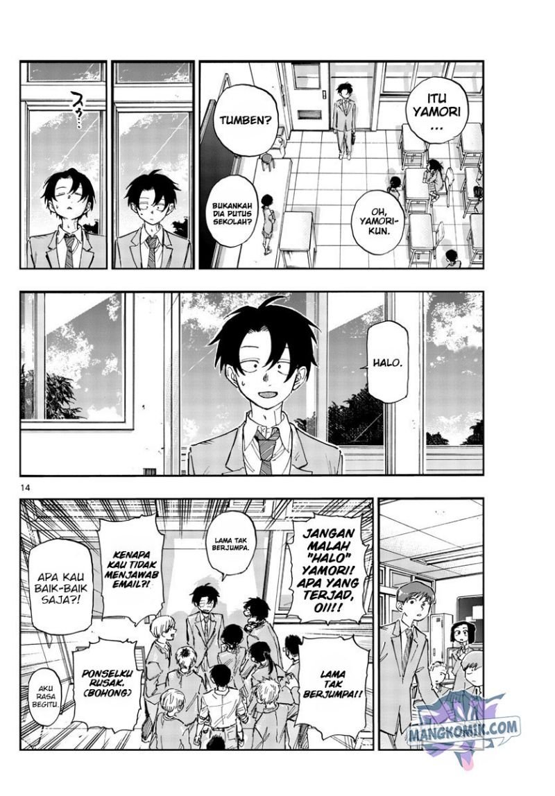Yofukashi no Uta — Chapter 134, halaman 14