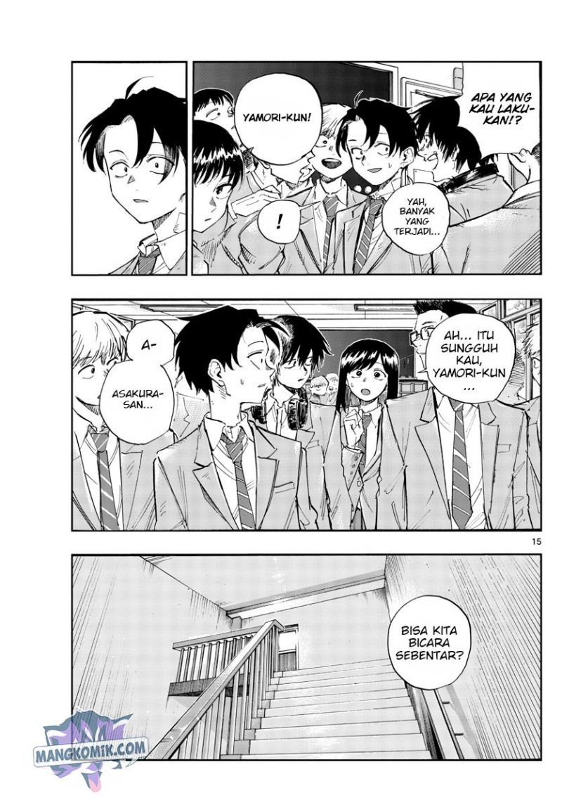 Yofukashi no Uta — Chapter 134, halaman 15