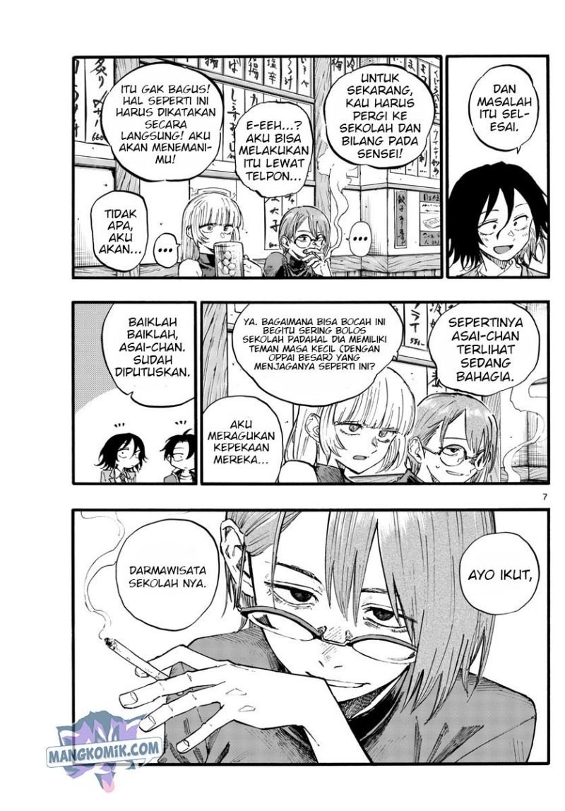 Yofukashi no Uta — Chapter 134, halaman 8