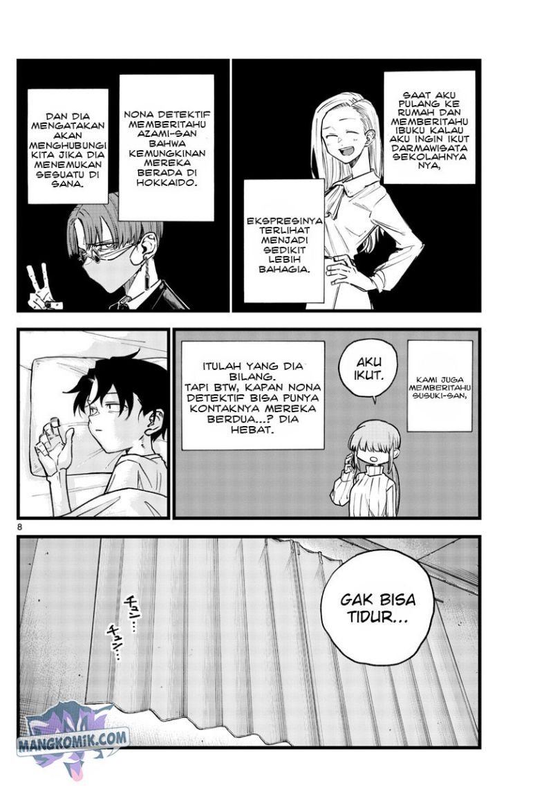 Yofukashi no Uta — Chapter 134, halaman 9