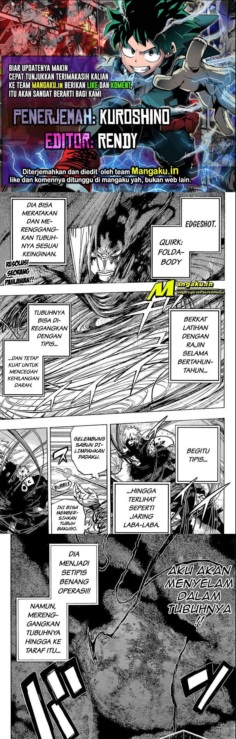Boku no Hero Academia — Chapter 365, halaman 1
