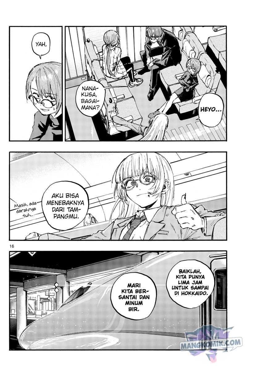 Yofukashi no Uta — Chapter 137, halaman 17