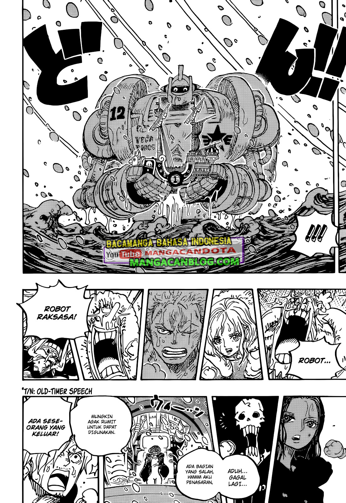 One Piece — Chapter 1061, halaman 12