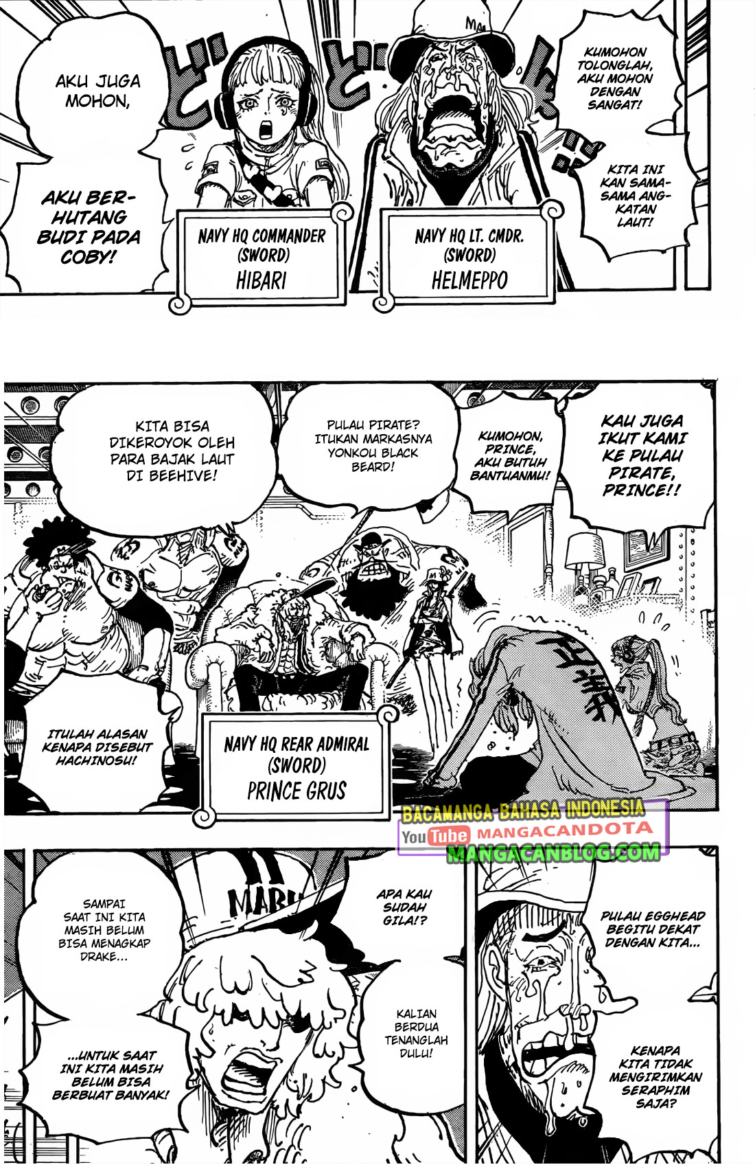 One Piece — Chapter 1061, halaman 9