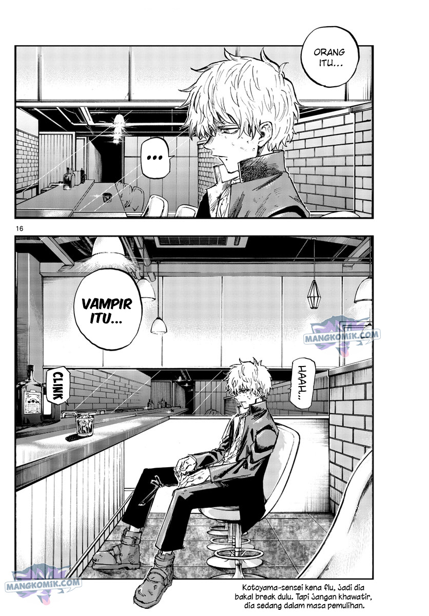Yofukashi no Uta — Chapter 141, halaman 17