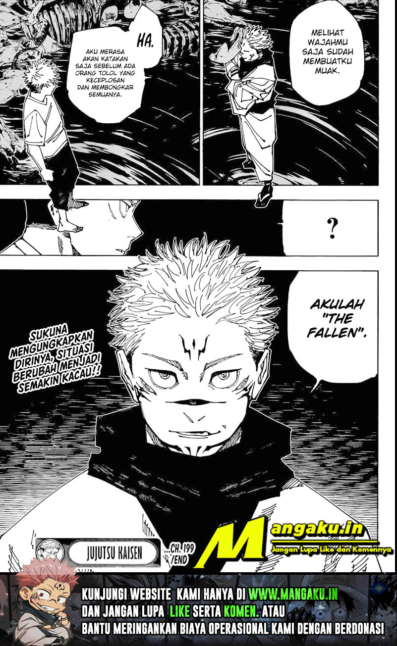 Jujutsu Kaisen — Chapter 199, halaman 20