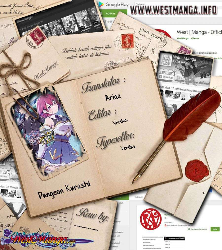 Dungeon Kurashi No Moto Yuusha — Chapter 26, halaman 1