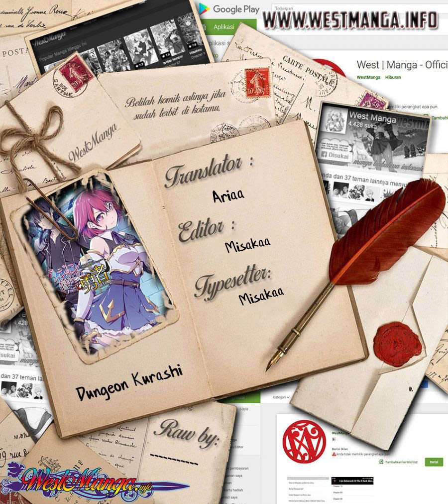 Dungeon Kurashi No Moto Yuusha — Chapter 25, halaman 1