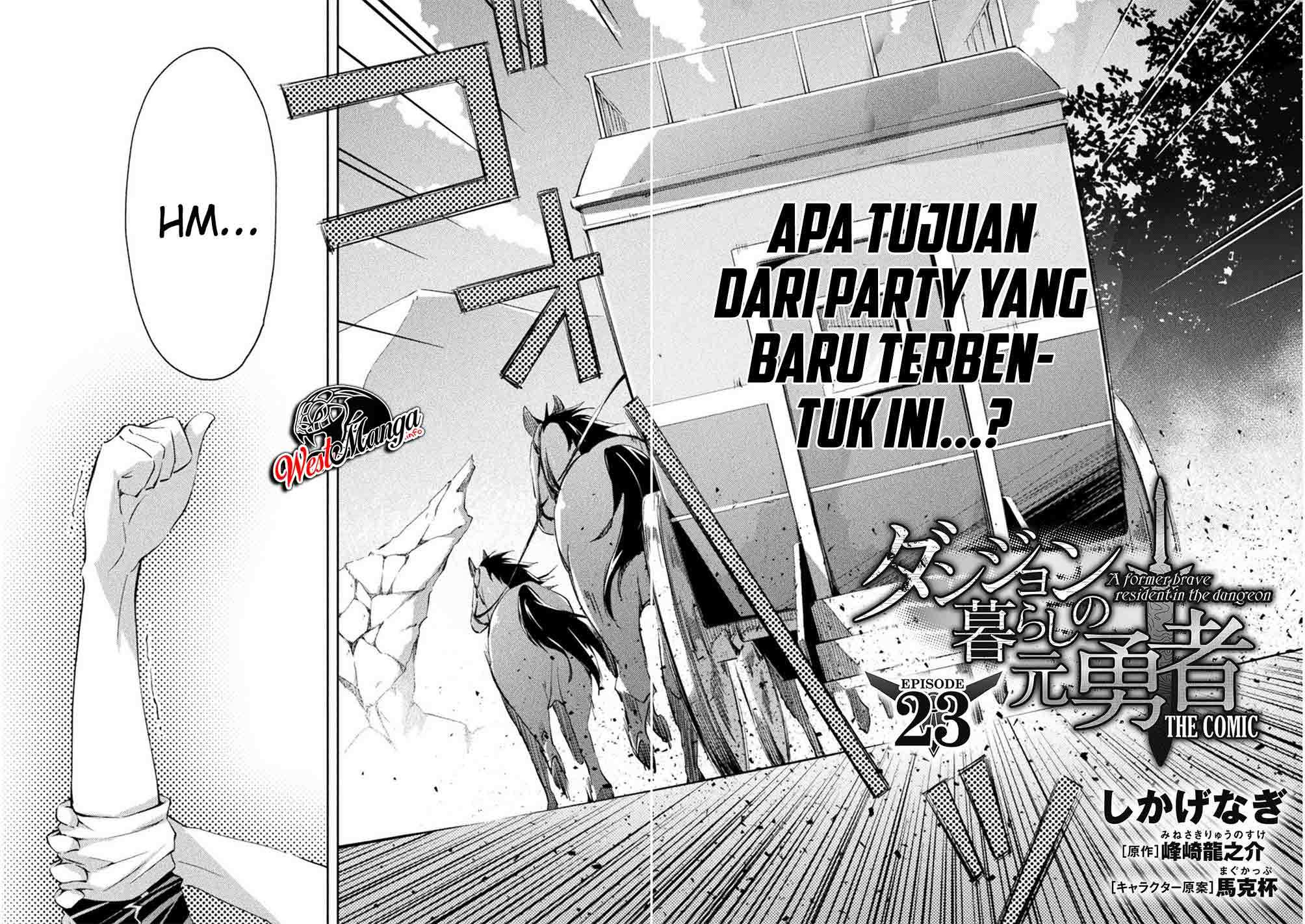 Dungeon Kurashi No Moto Yuusha — Chapter 23, halaman 4