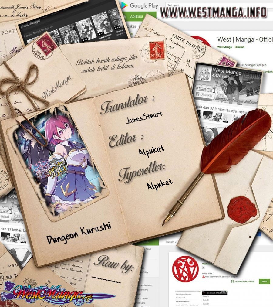 Dungeon Kurashi No Moto Yuusha — Chapter 20, halaman 1