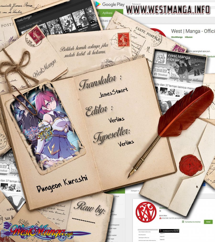 Dungeon Kurashi No Moto Yuusha — Chapter 17, halaman 3