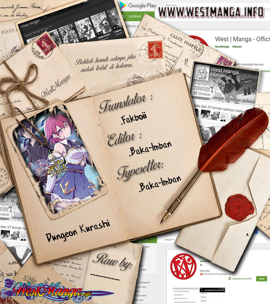 Dungeon Kurashi No Moto Yuusha — Chapter 6, halaman 3