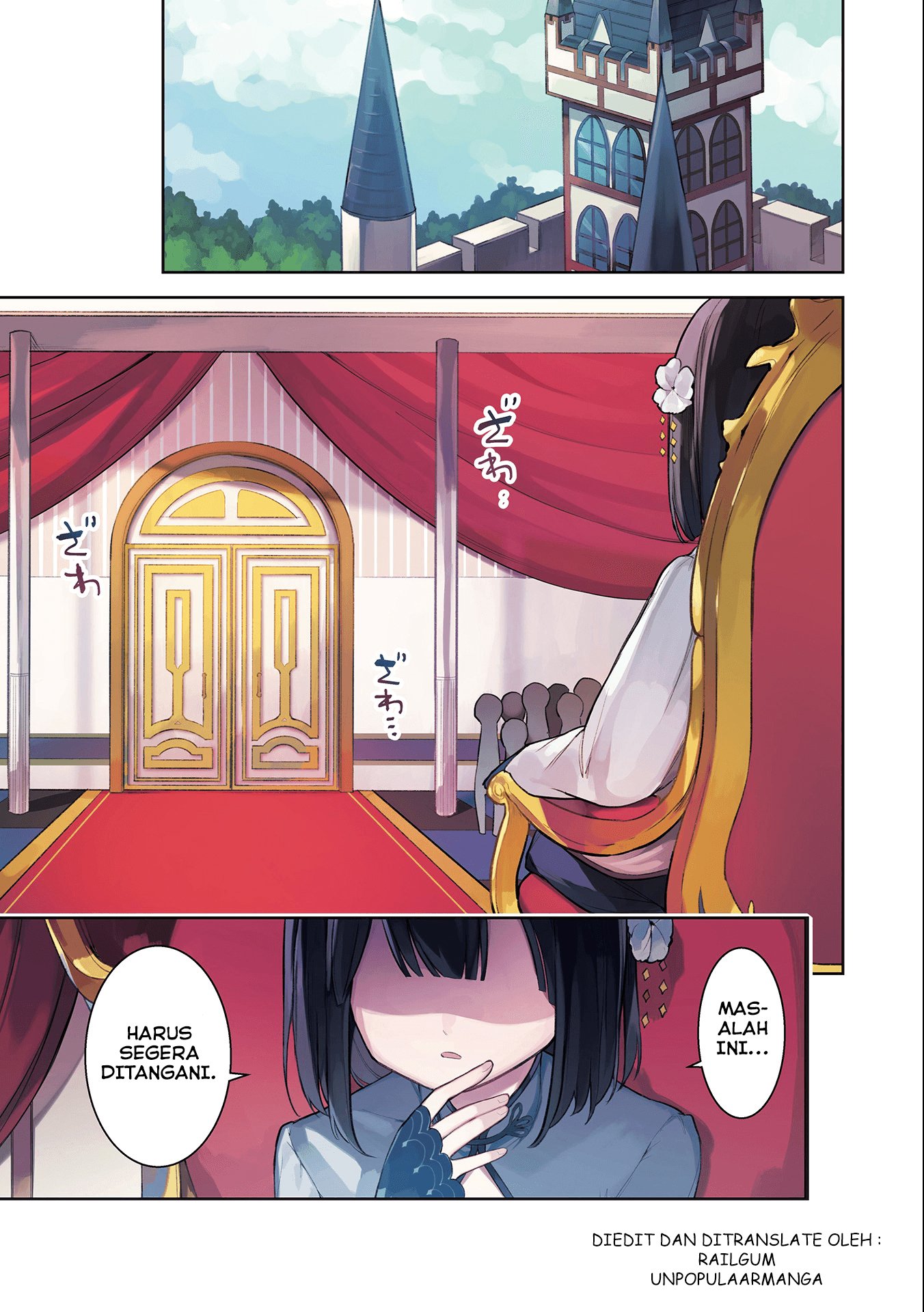 A Ruined Princess and Alternate World Hero Make a Great Country! — Chapter 1.1, halaman 1