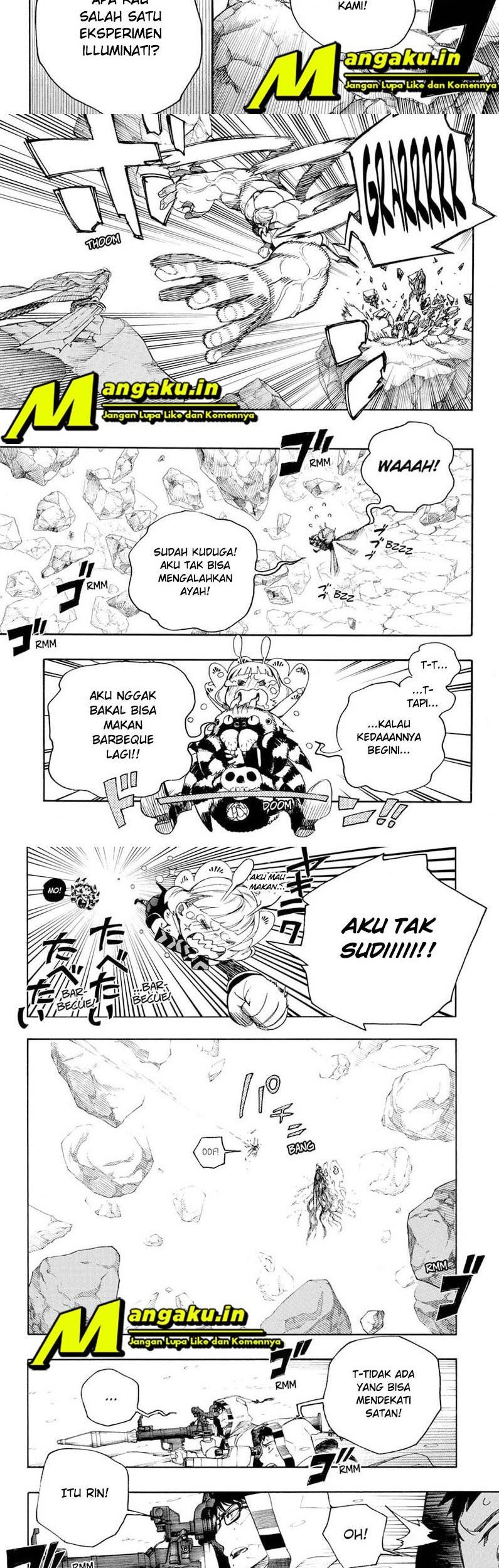 Ao no Exorcist — Chapter 135.2, halaman 3