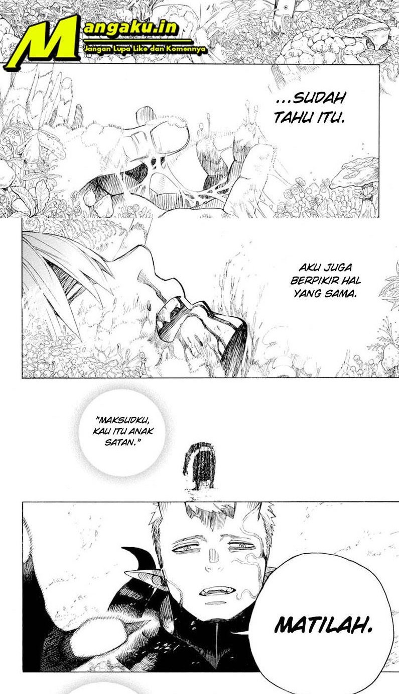 Ao no Exorcist — Chapter 135.2, halaman 8
