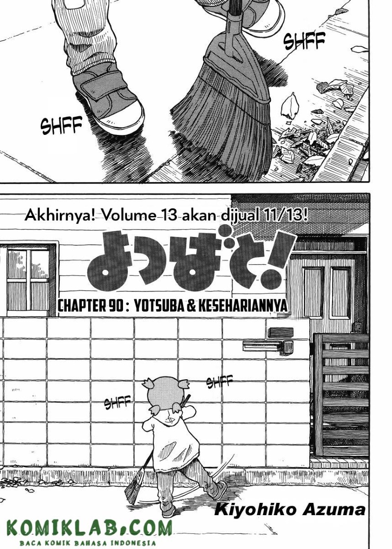 Yotsuba to! — Chapter 90, halaman 3