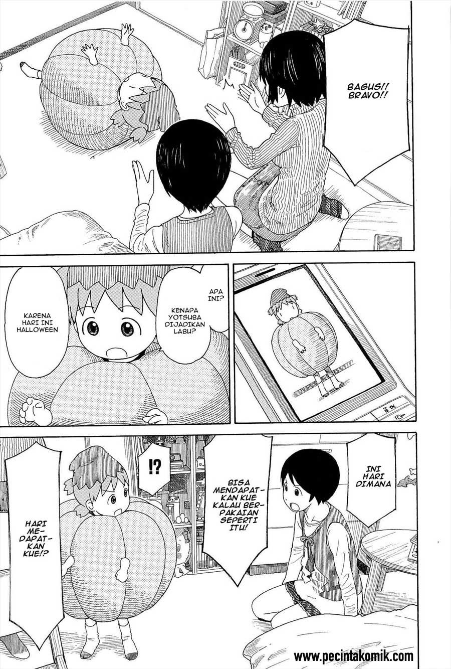 Yotsuba to! — Chapter 80, halaman 7