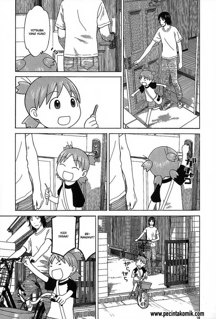 Yotsuba to! — Chapter 55, halaman 8