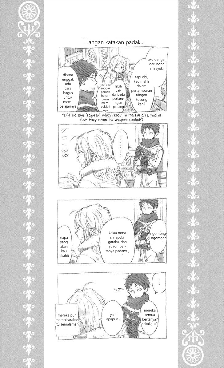Akagami no Shirayukihime — Chapter 39.5, halaman 11