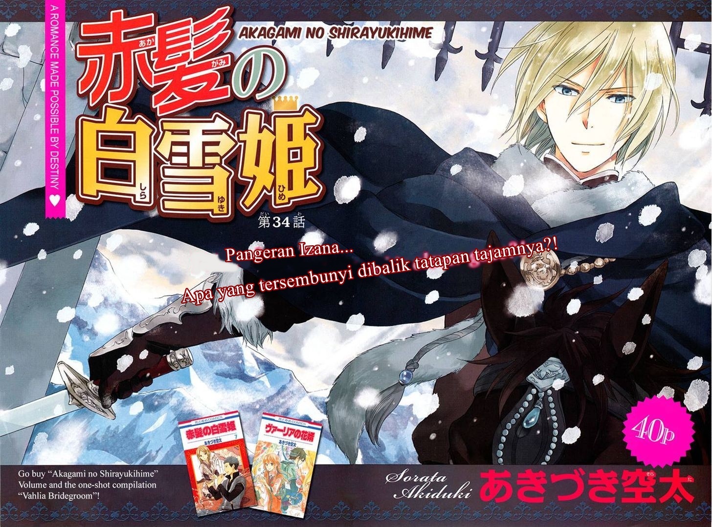 Akagami no Shirayukihime — Chapter 34, halaman 3