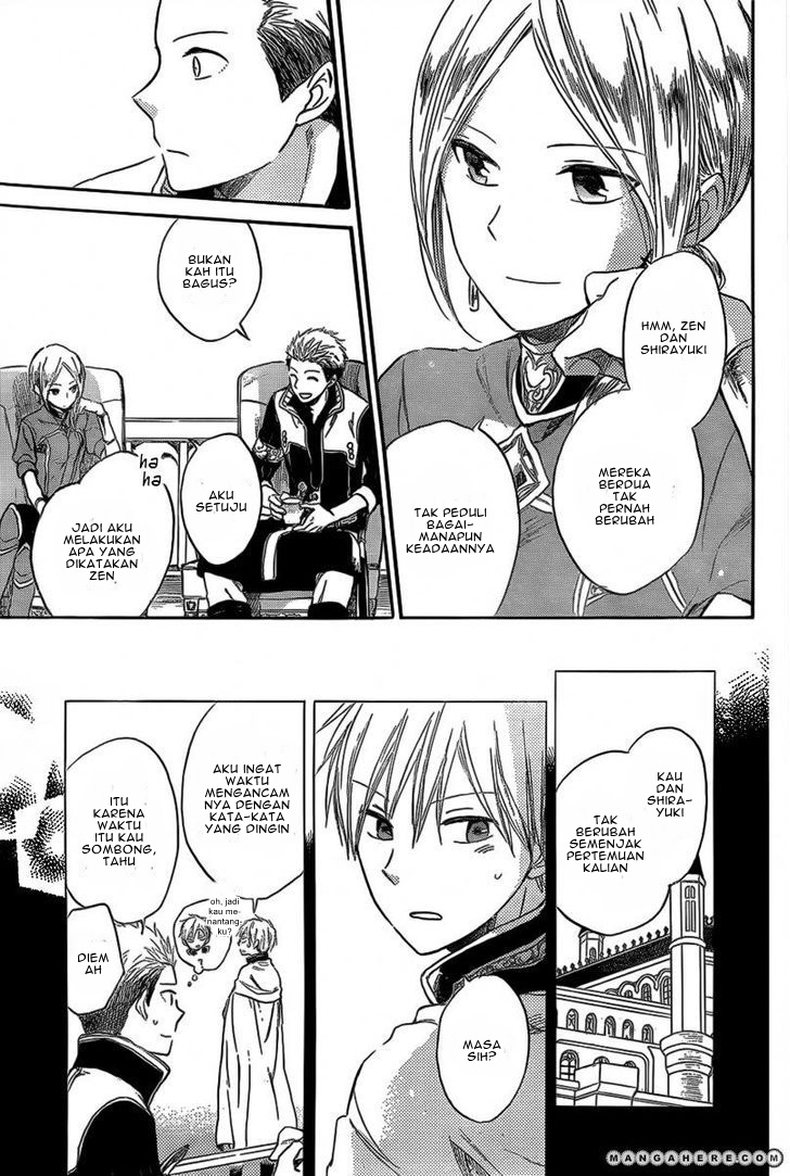 Akagami no Shirayukihime — Chapter 31, halaman 23