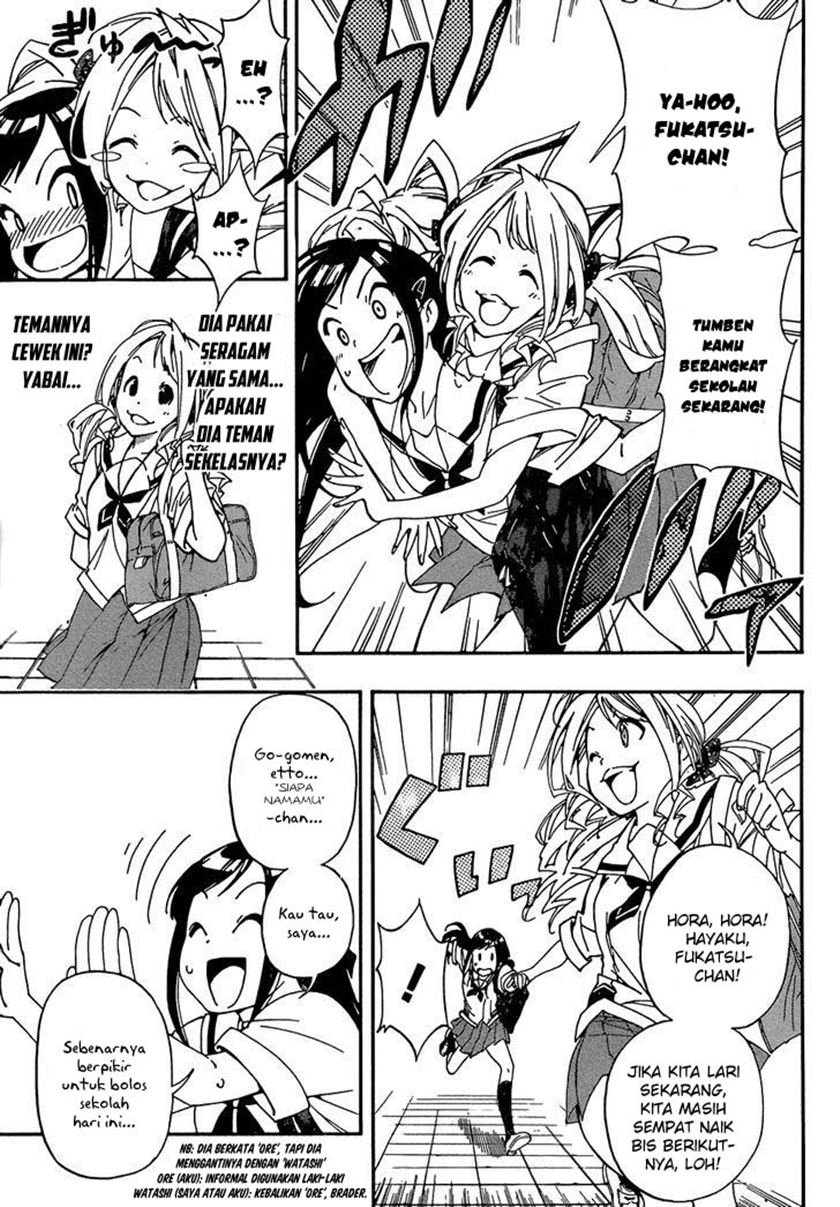 Aru Asa Okitara — Chapter 1, halaman 8