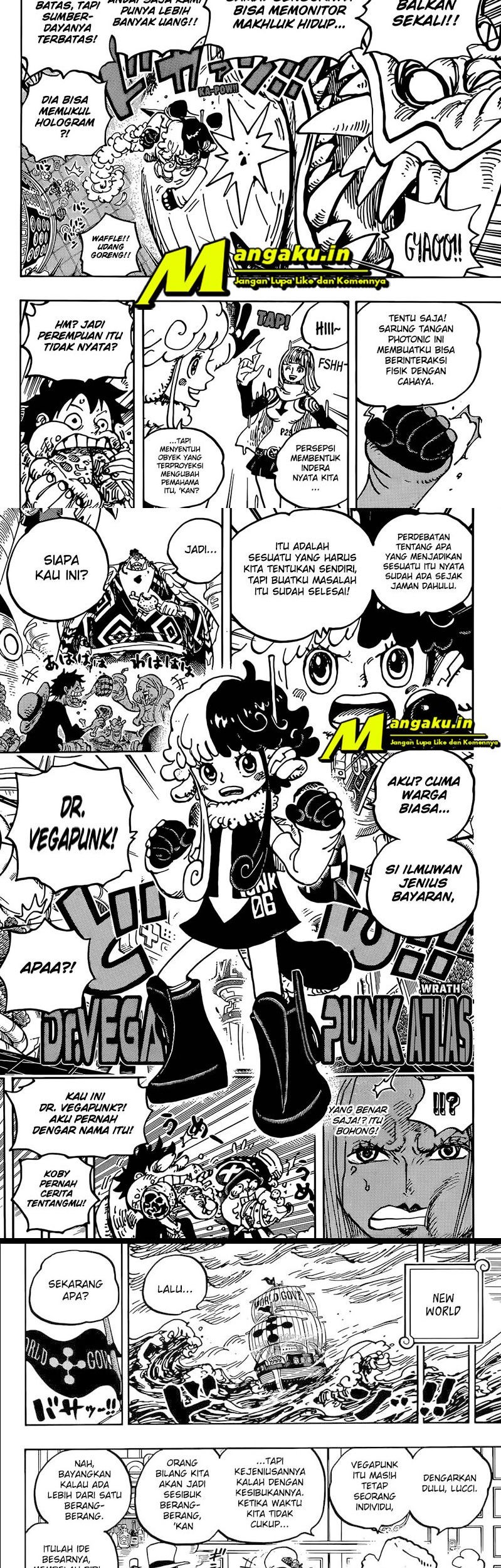 One Piece — Chapter 1062, halaman 8