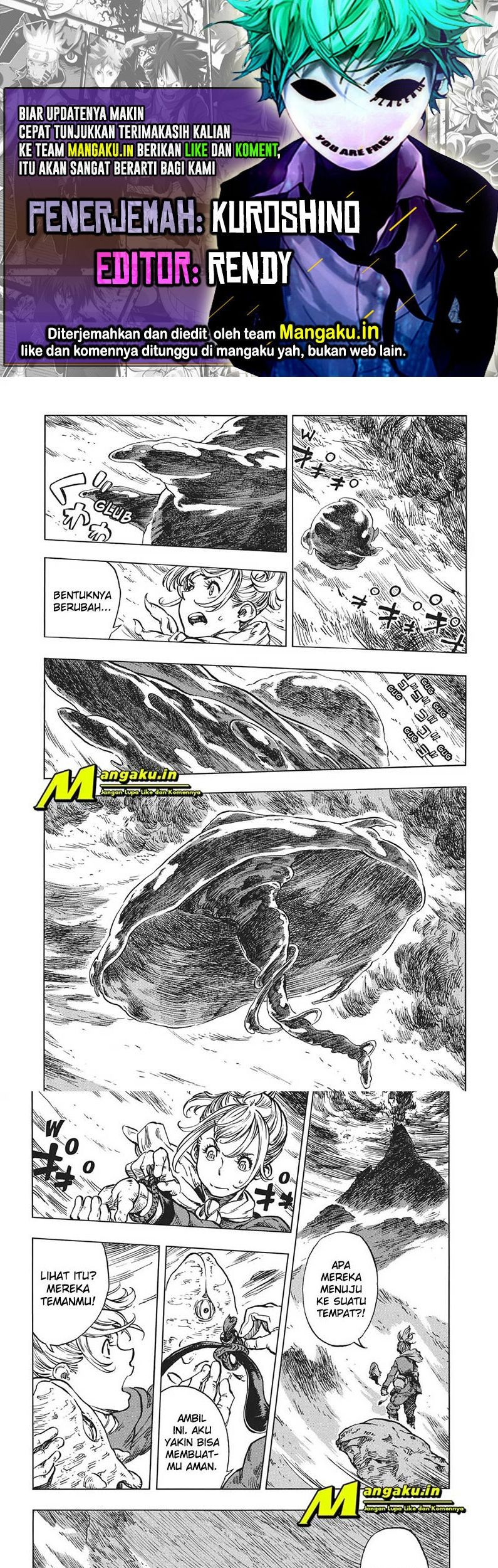 Kuutei Dragons — Chapter 16.2, halaman 1