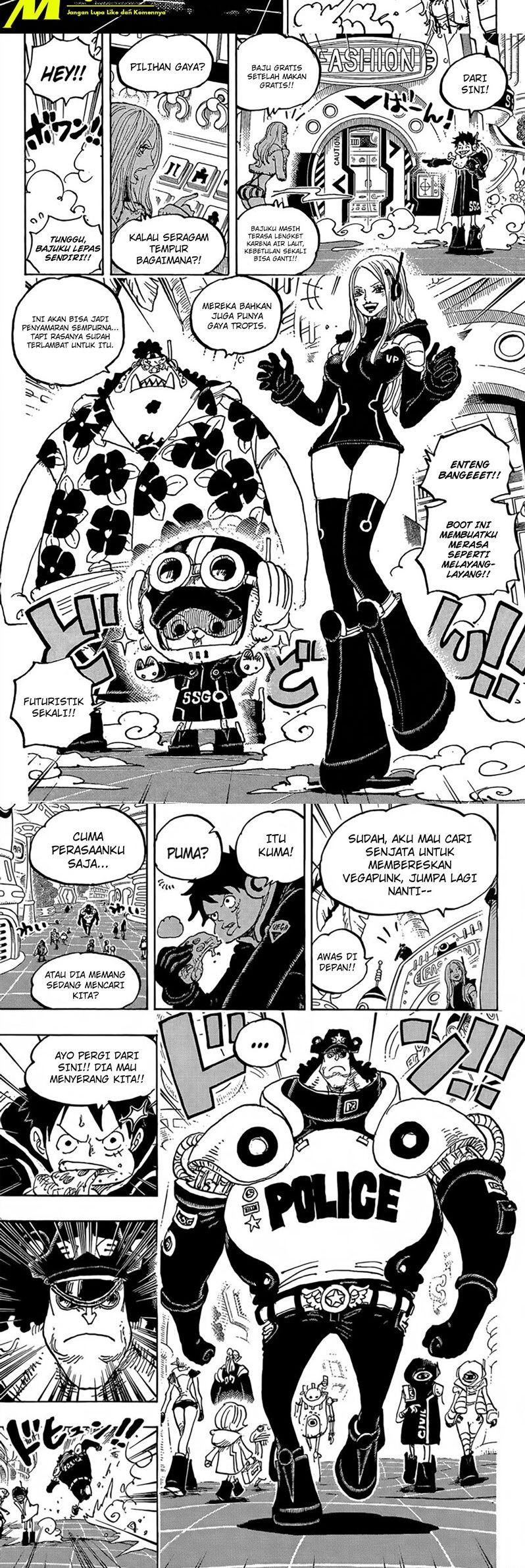 One Piece — Chapter 1063, halaman 3