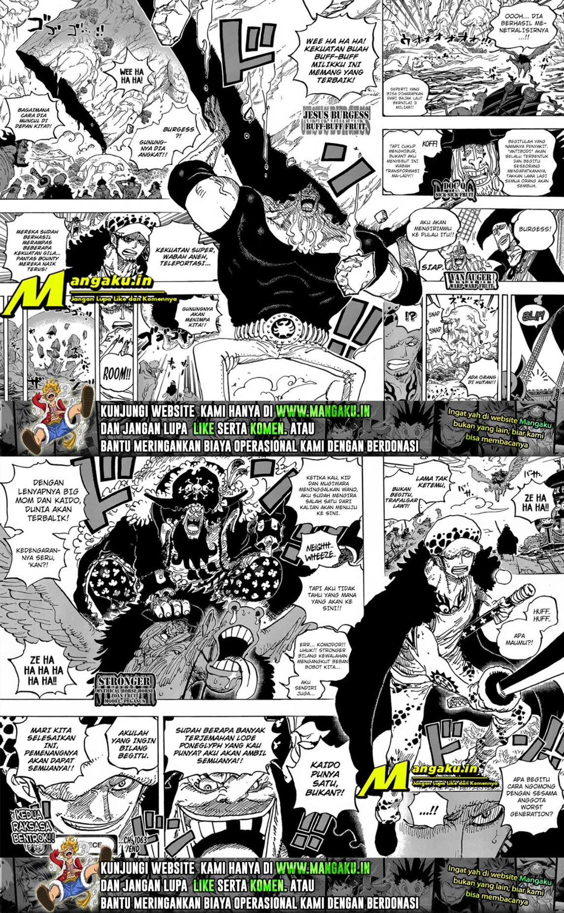 One Piece — Chapter 1063, halaman 7