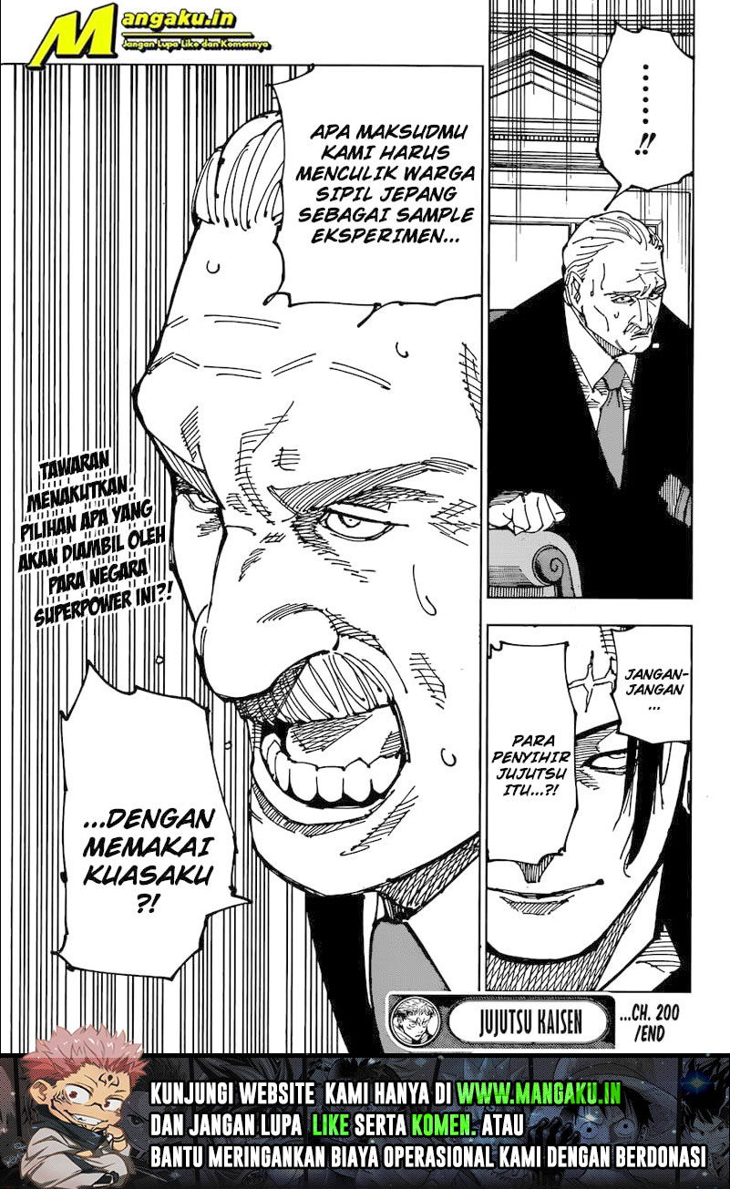 Jujutsu Kaisen — Chapter 200, halaman 20