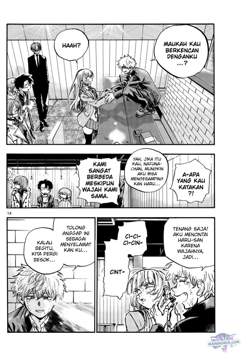 Yofukashi no Uta — Chapter 143, halaman 15
