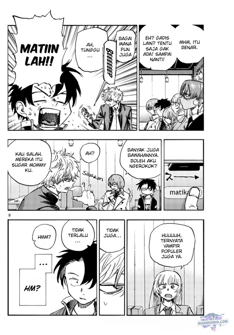 Yofukashi no Uta — Chapter 143, halaman 9