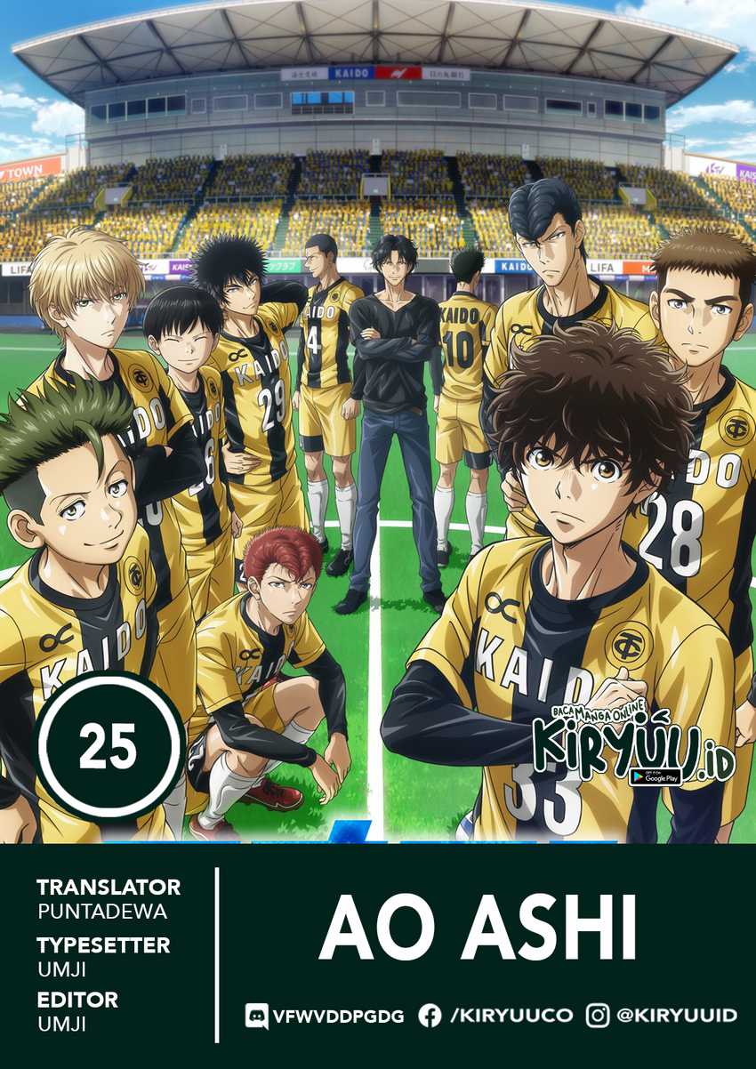 Ao Ashi — Chapter 25, halaman 1
