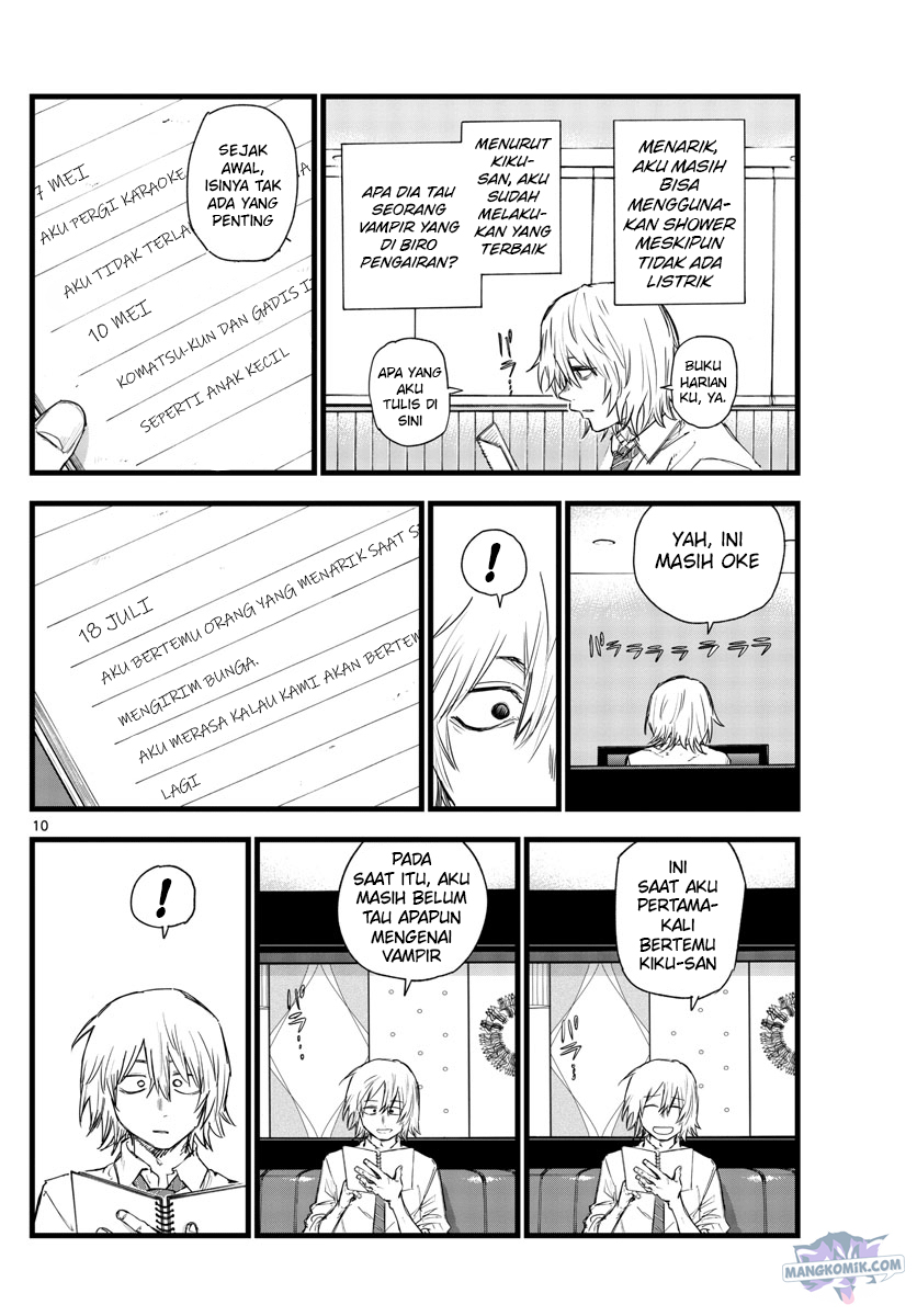 Yofukashi no Uta — Chapter 144, halaman 11