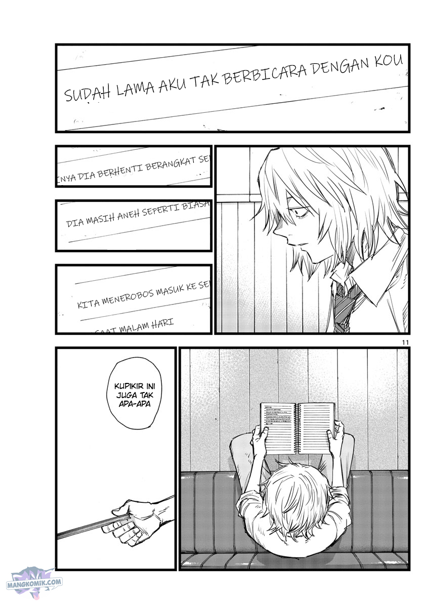 Yofukashi no Uta — Chapter 144, halaman 12