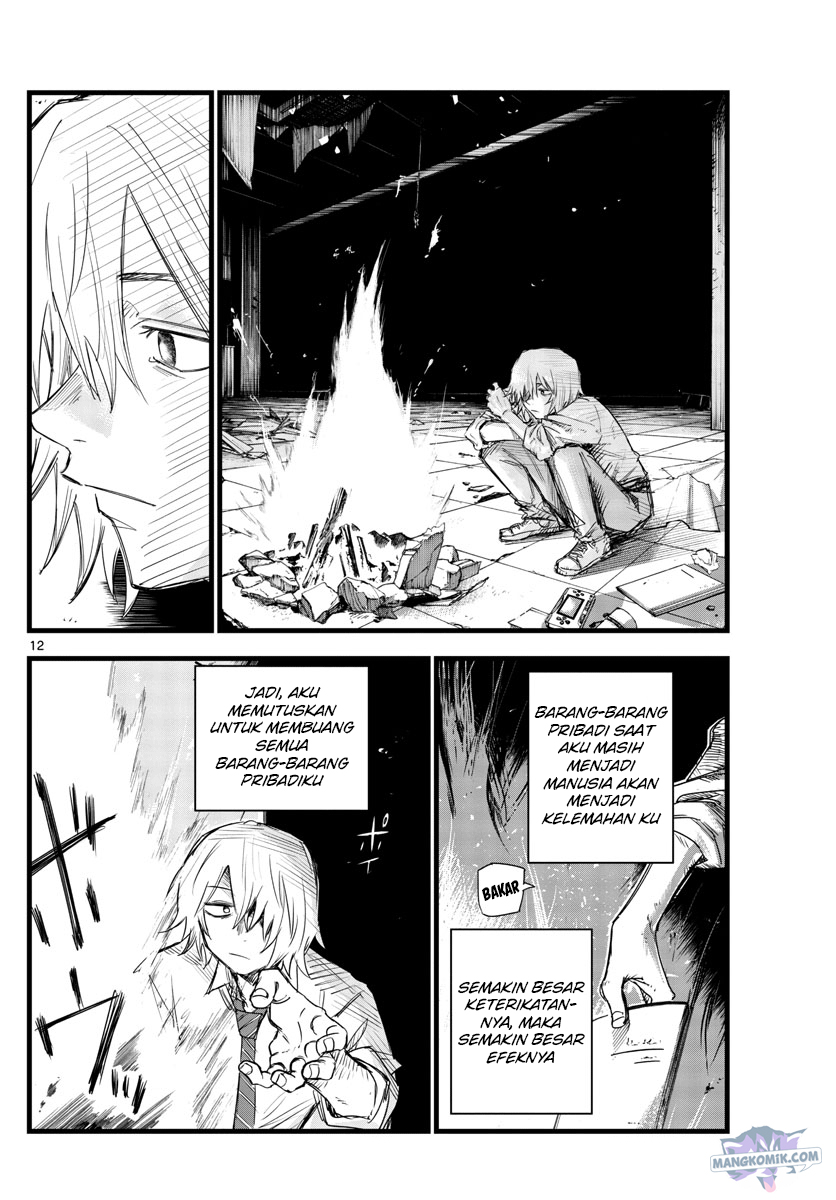 Yofukashi no Uta — Chapter 144, halaman 13