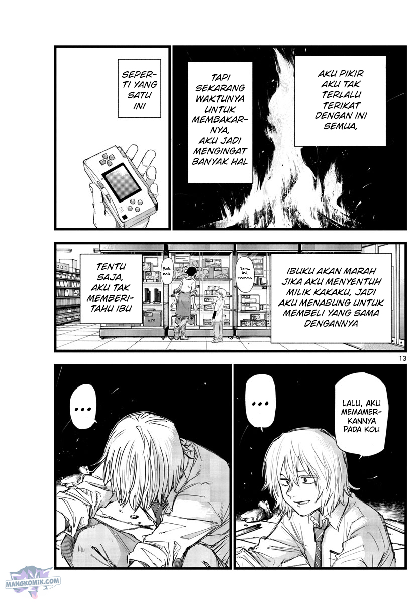 Yofukashi no Uta — Chapter 144, halaman 14