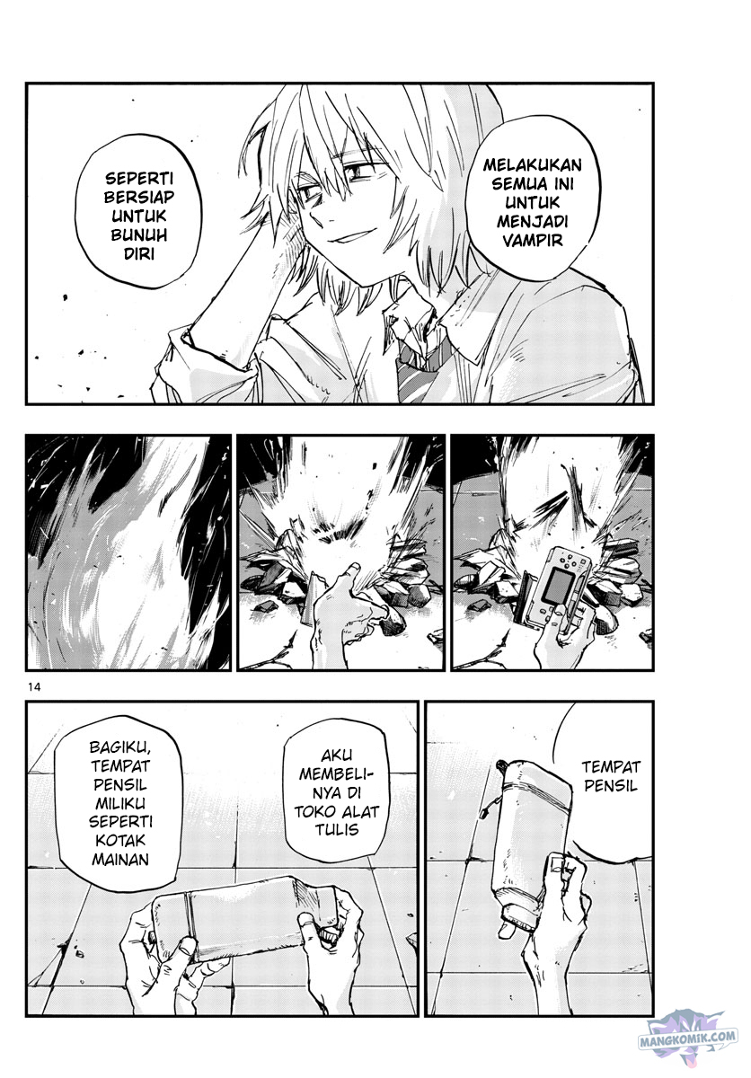 Yofukashi no Uta — Chapter 144, halaman 15