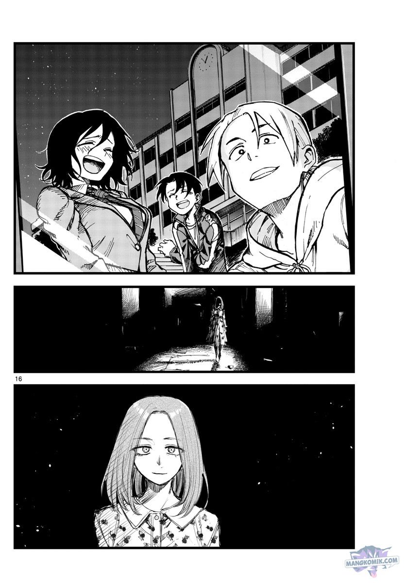 Yofukashi no Uta — Chapter 144, halaman 17