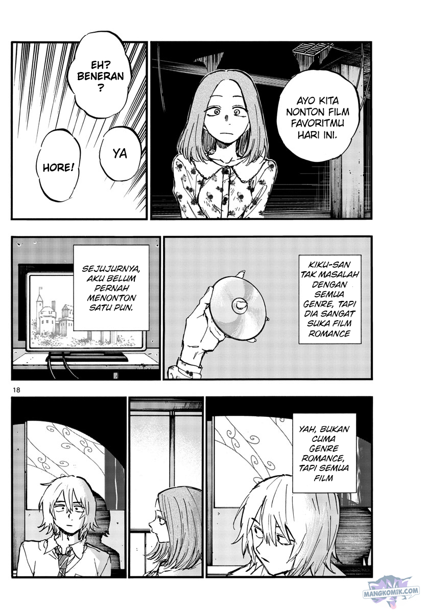 Yofukashi no Uta — Chapter 144, halaman 19